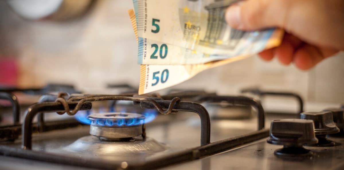 baisse de la consommation de gaz