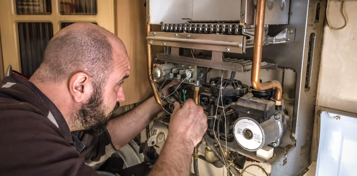 problèmes d'une chaudière à gaz