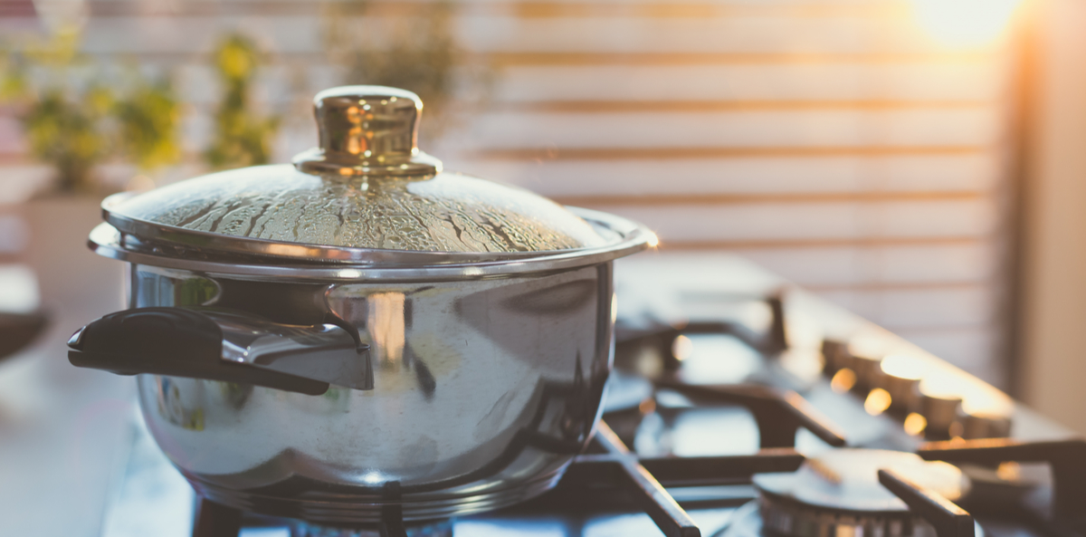 casserole en verre avec couvercle, poêle transparente, poêle à pâtes à  double poignée avec couvercle, donc