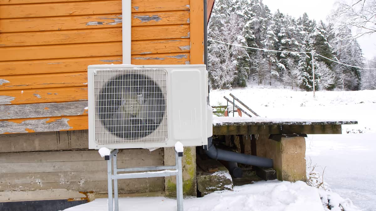 L'efficacité d'une pompe à chaleur pendant les périodes de grand froid